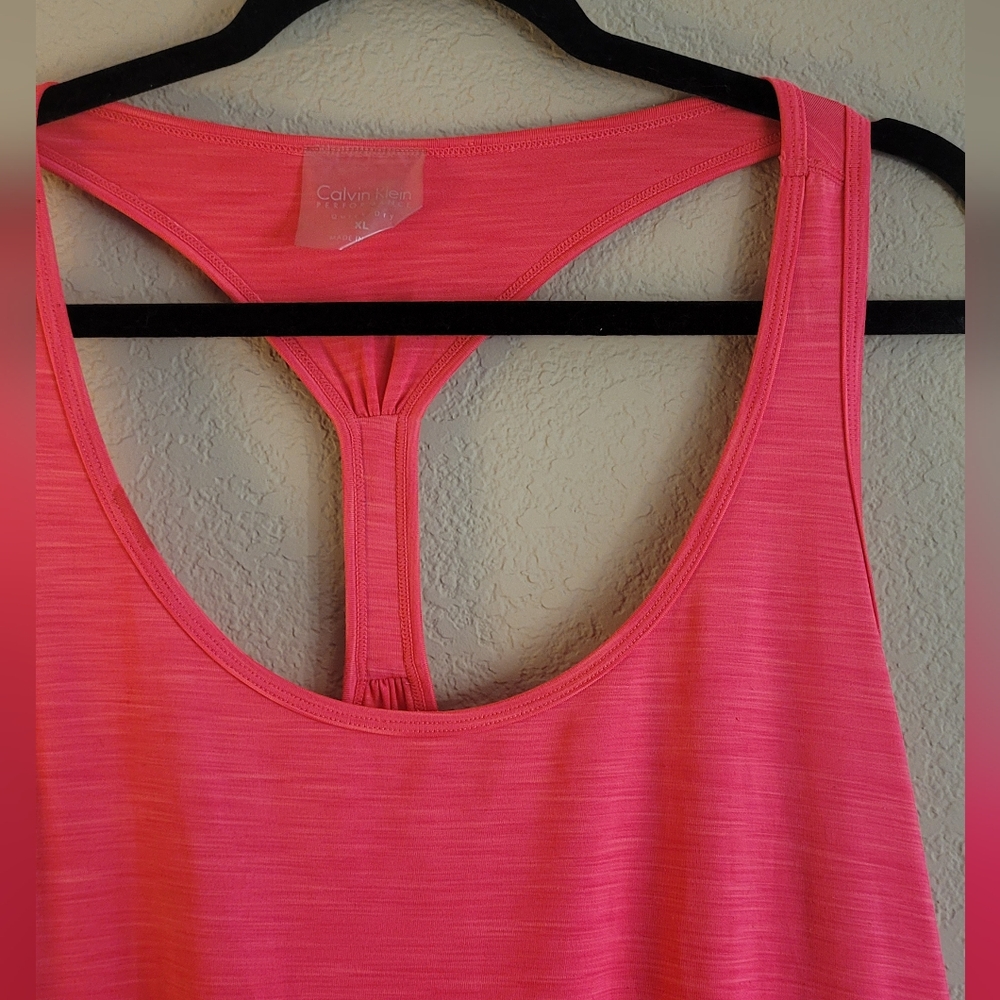 Calvin Klein Racer Back Top Size XL - Picture 2 of 7